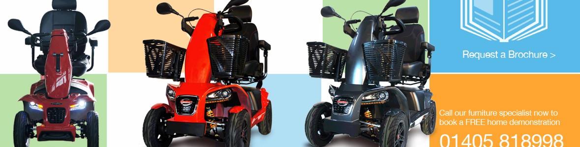 FR1 Executive Road Scooter Book a Free Home Demonstration 01405 818998